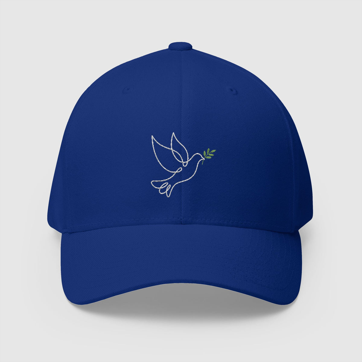 Peace dove Embroidery Cap