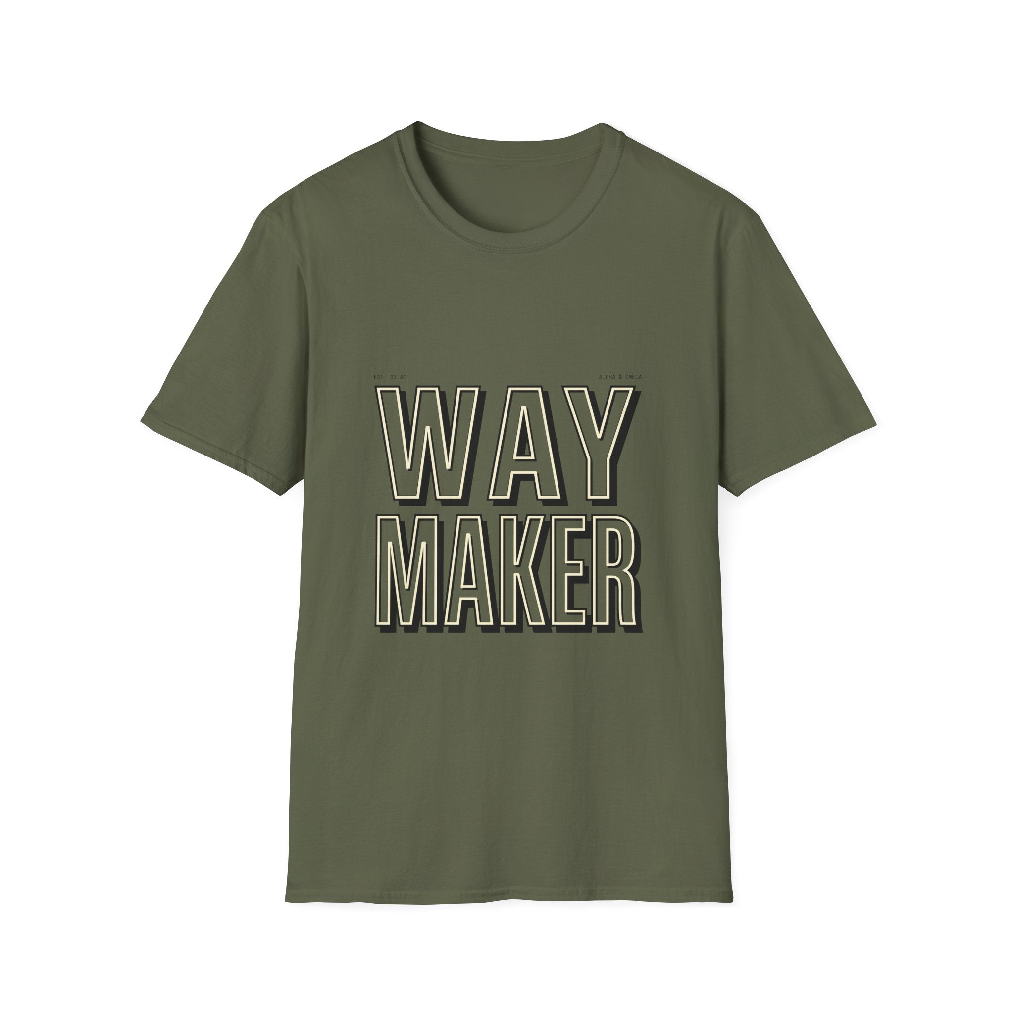 Way maker - text design T-shirt
