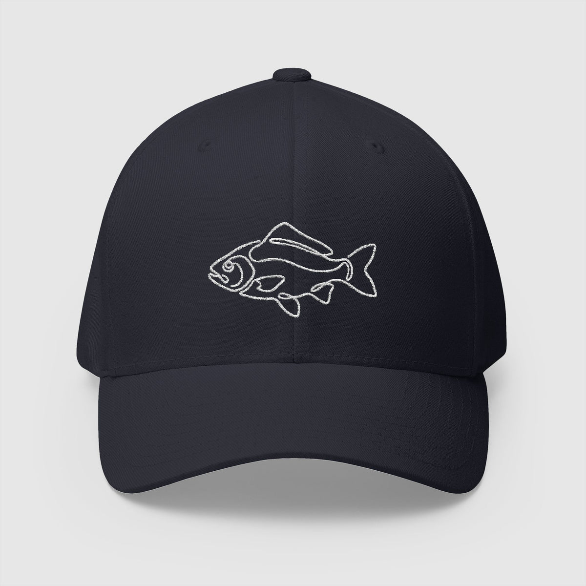 Fish Embroidery Cap