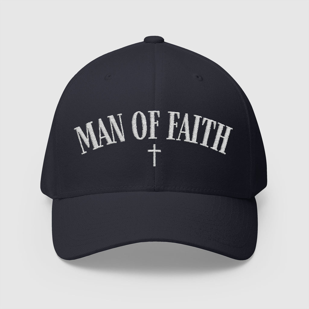 Man Of Faith Embroidery Cap