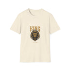 King of kings - golden lion design T-shirt