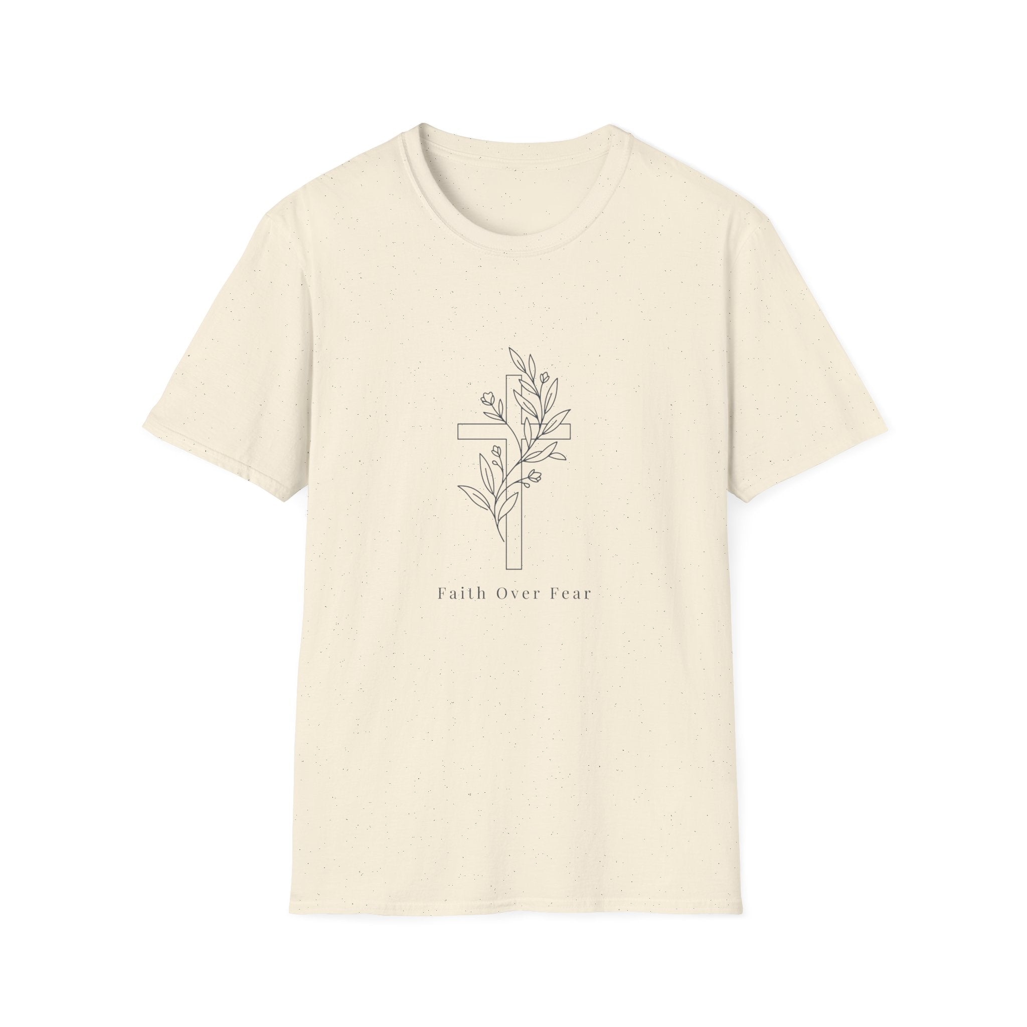 Faith over fear - Cross T-shirt