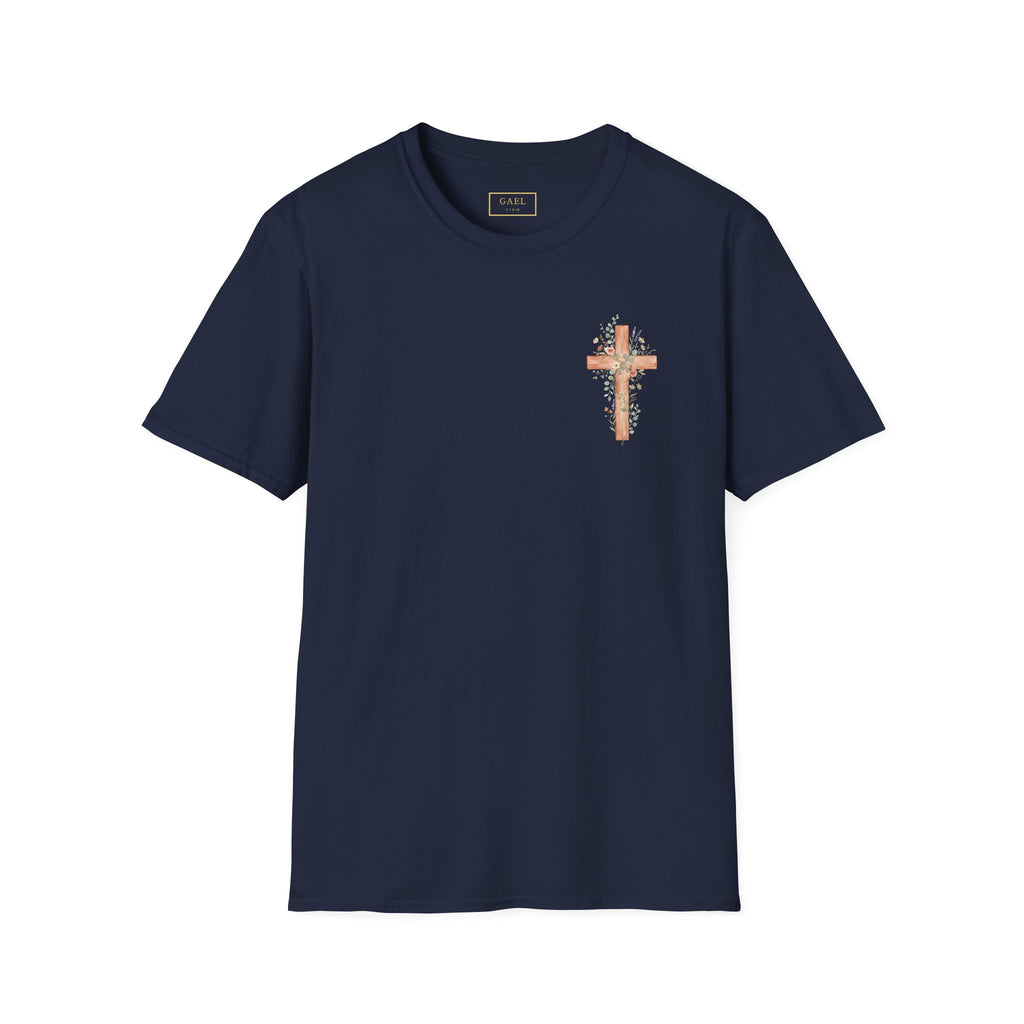 Faith Blooms Here T-shirt