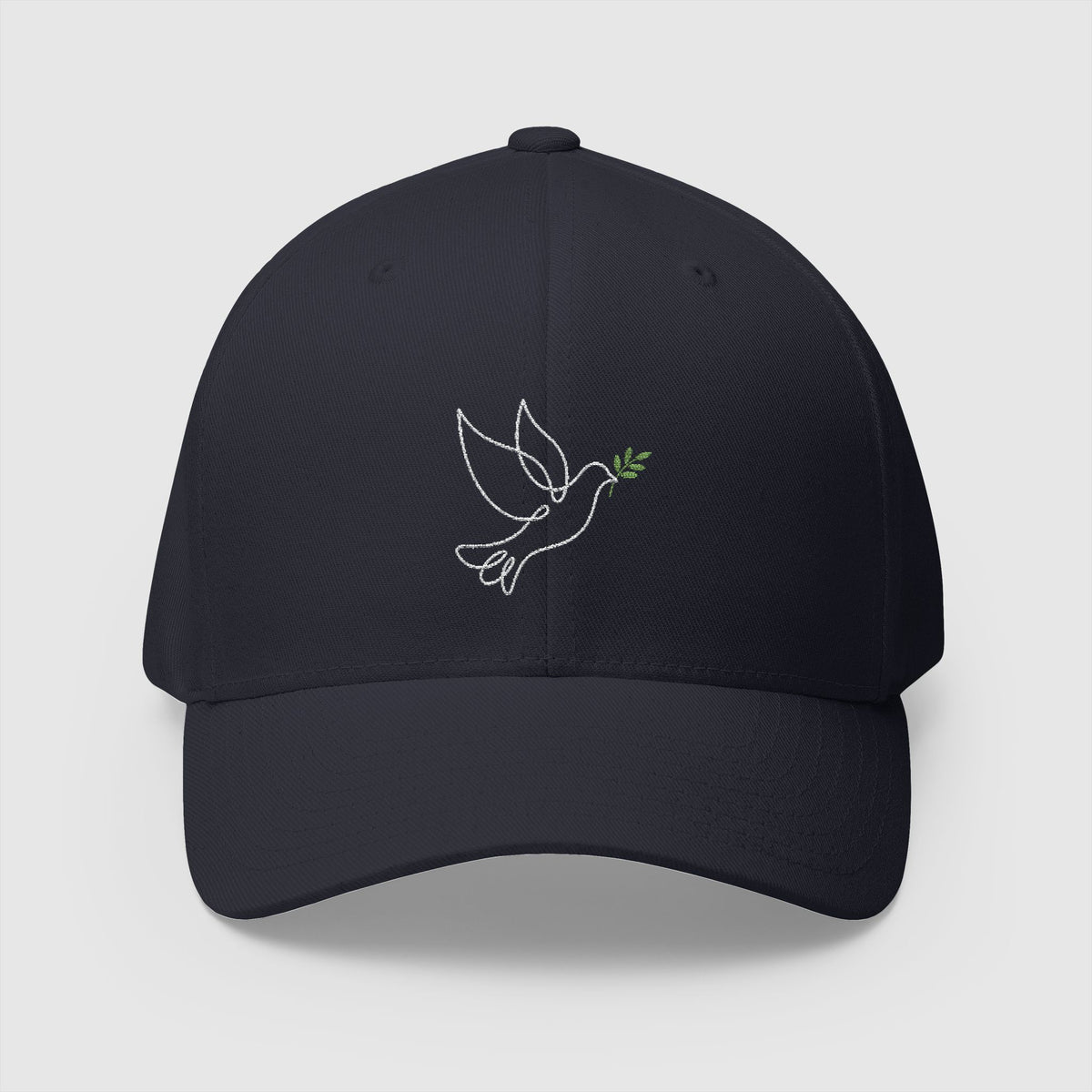 Peace dove Embroidery Cap