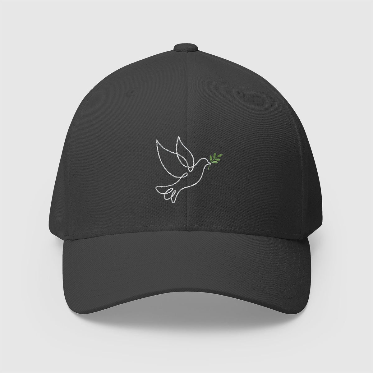 Peace dove Embroidery Cap