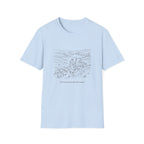He leads me beside still waters T-shirt