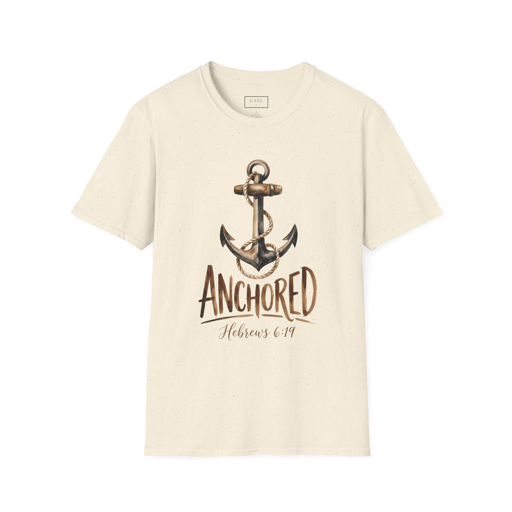 Anchored painted style T-shirt
