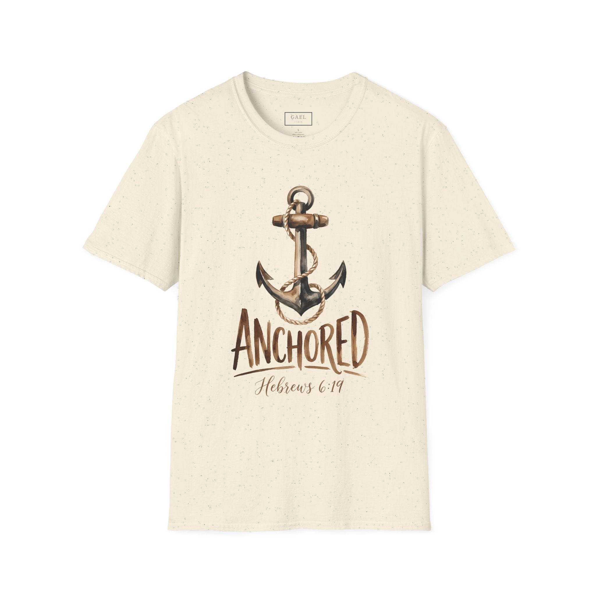 Anchored painted style T-shirt