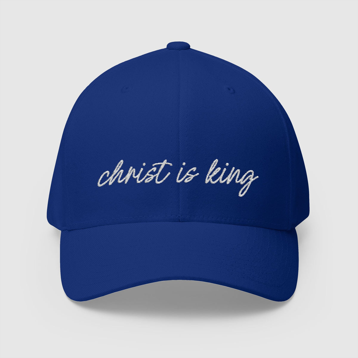 Christ is King Embroidery Cap