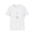Jesus loves you - Plant - Cross T-shirt