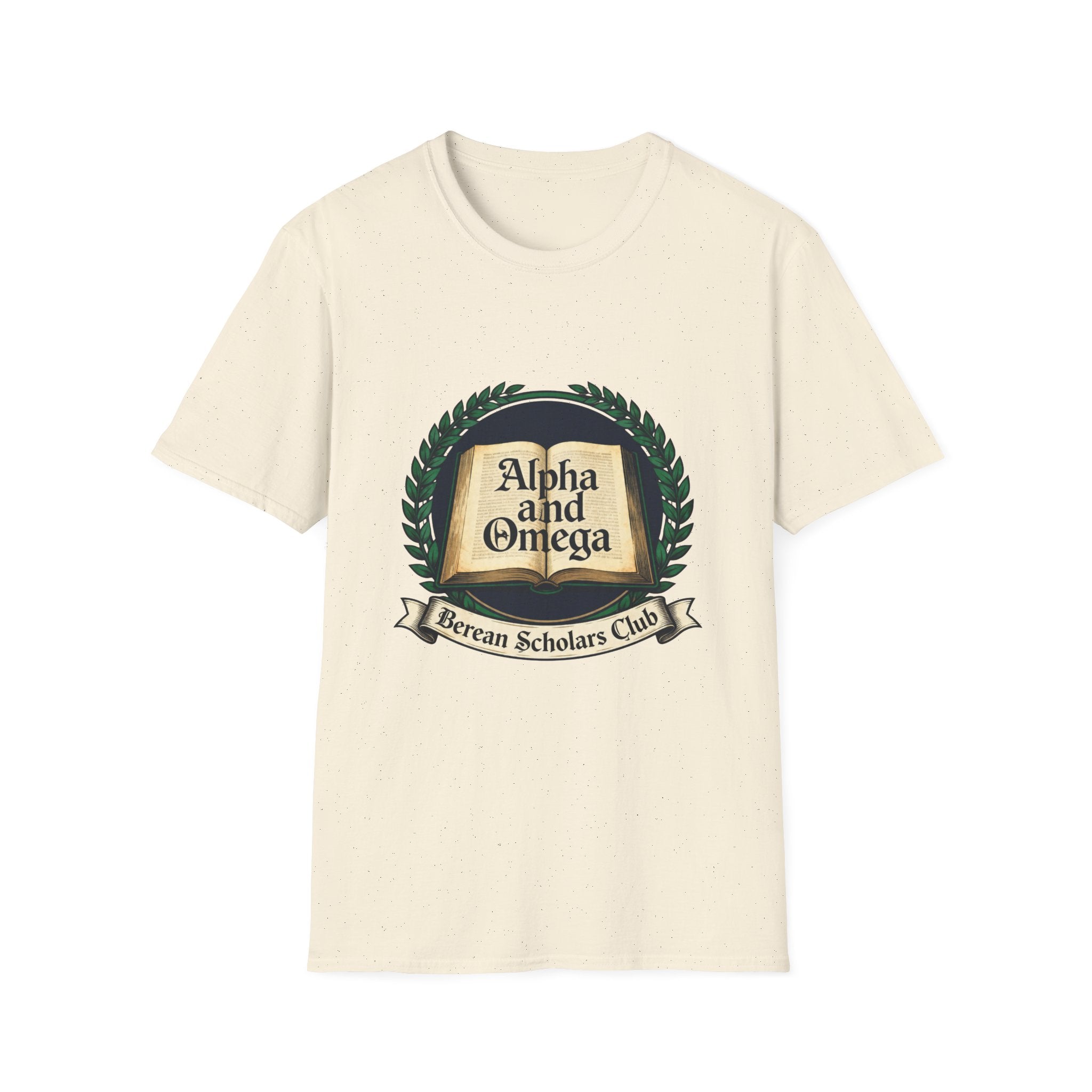 Alpha and omega - Berean scholars club T-shirt