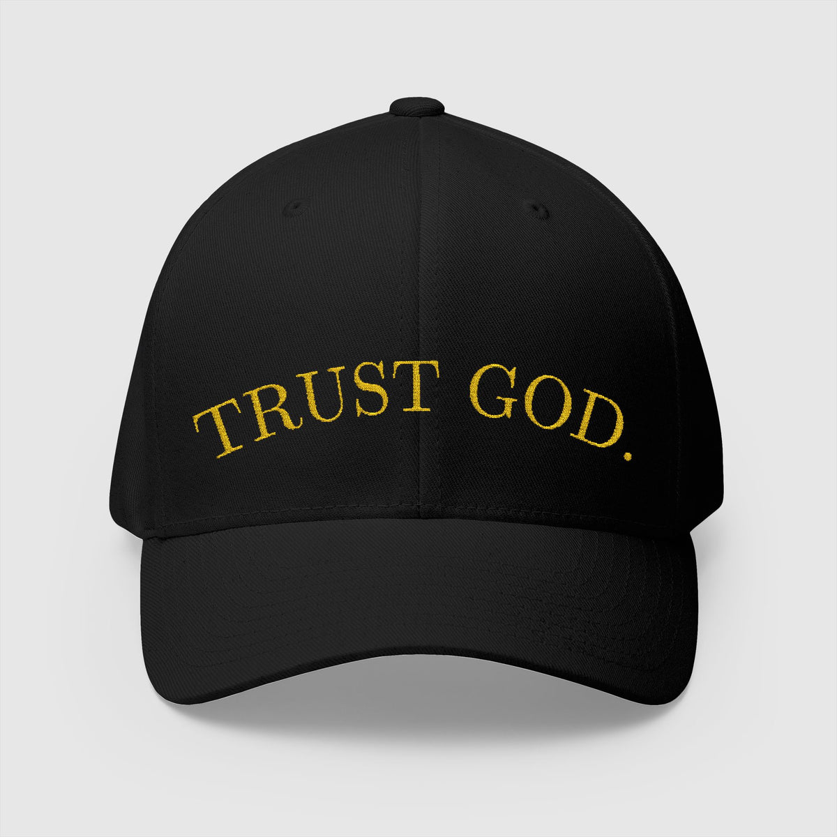 Trust God Embroidery Cap