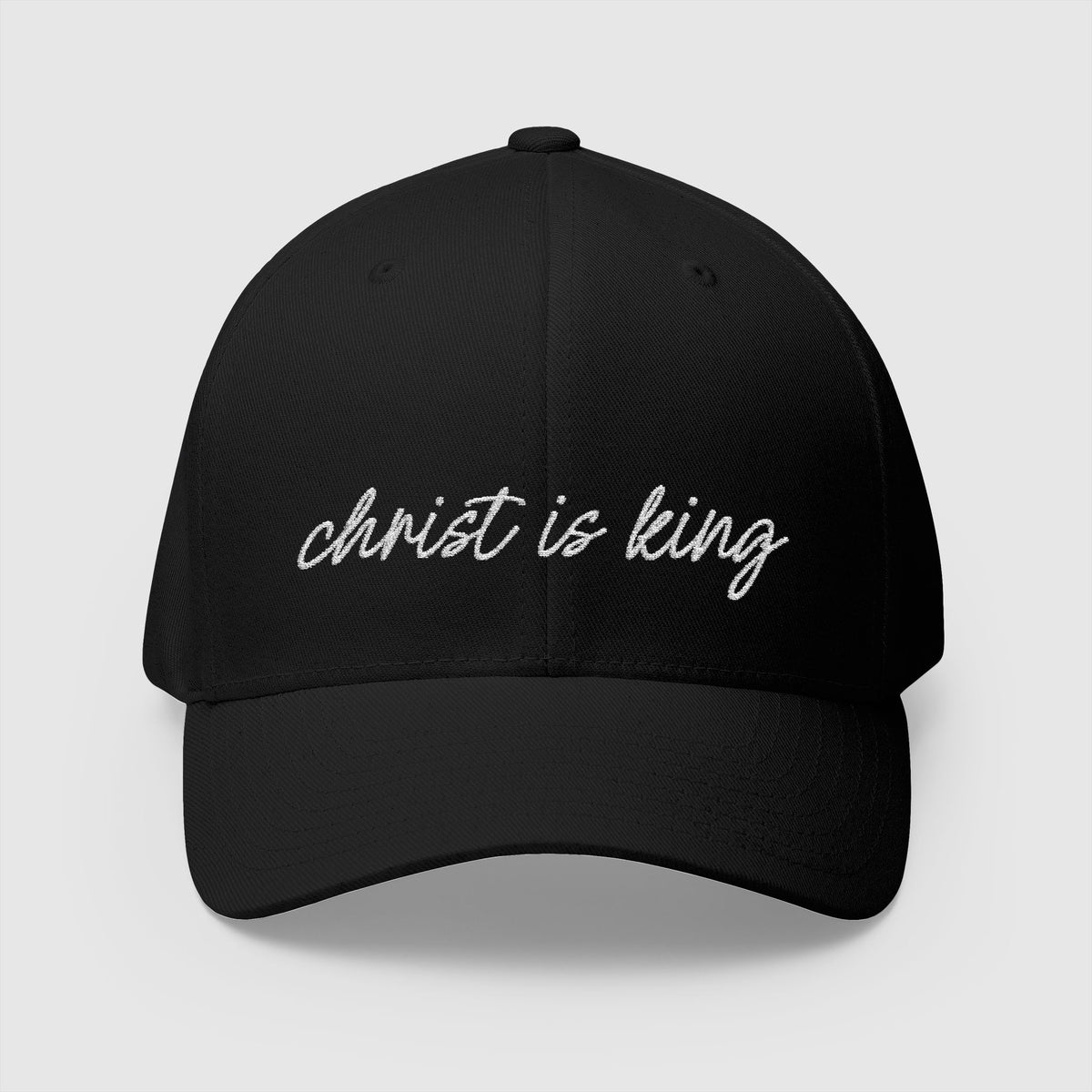 Christ is King Embroidery Cap