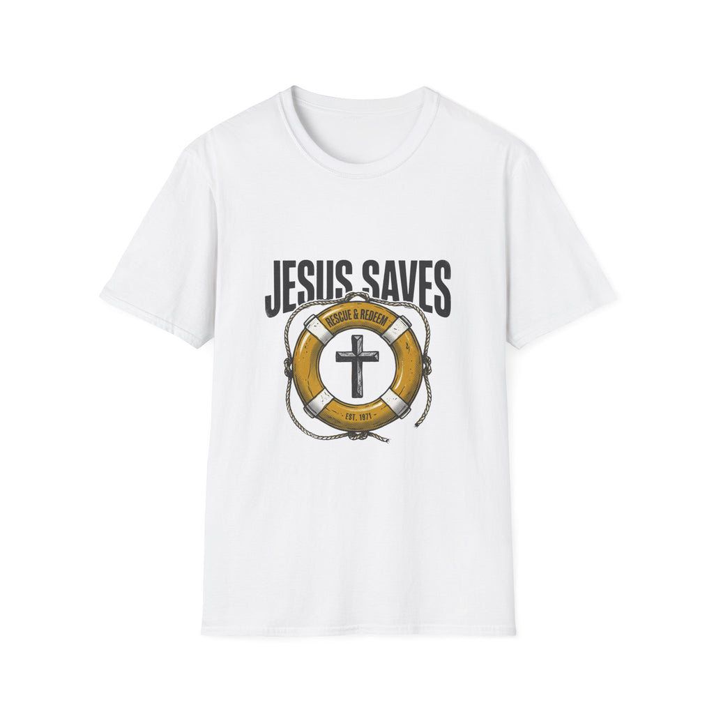 Jesus saves rescue & redeem T-shirt