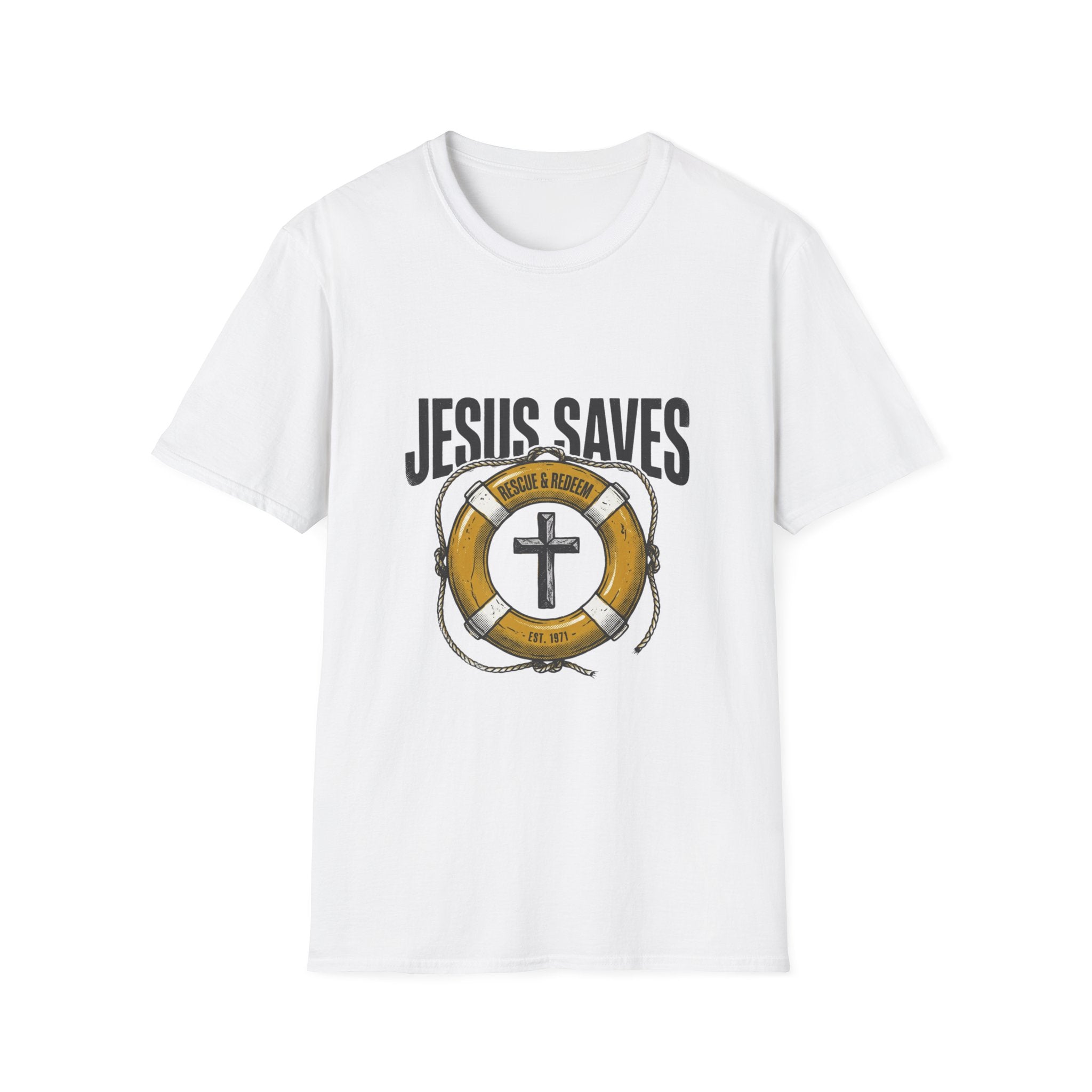 Jesus saves rescue & redeem T-shirt