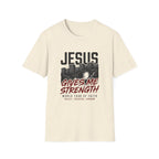 Jesus gives me strength - World tour of faith T-shirt
