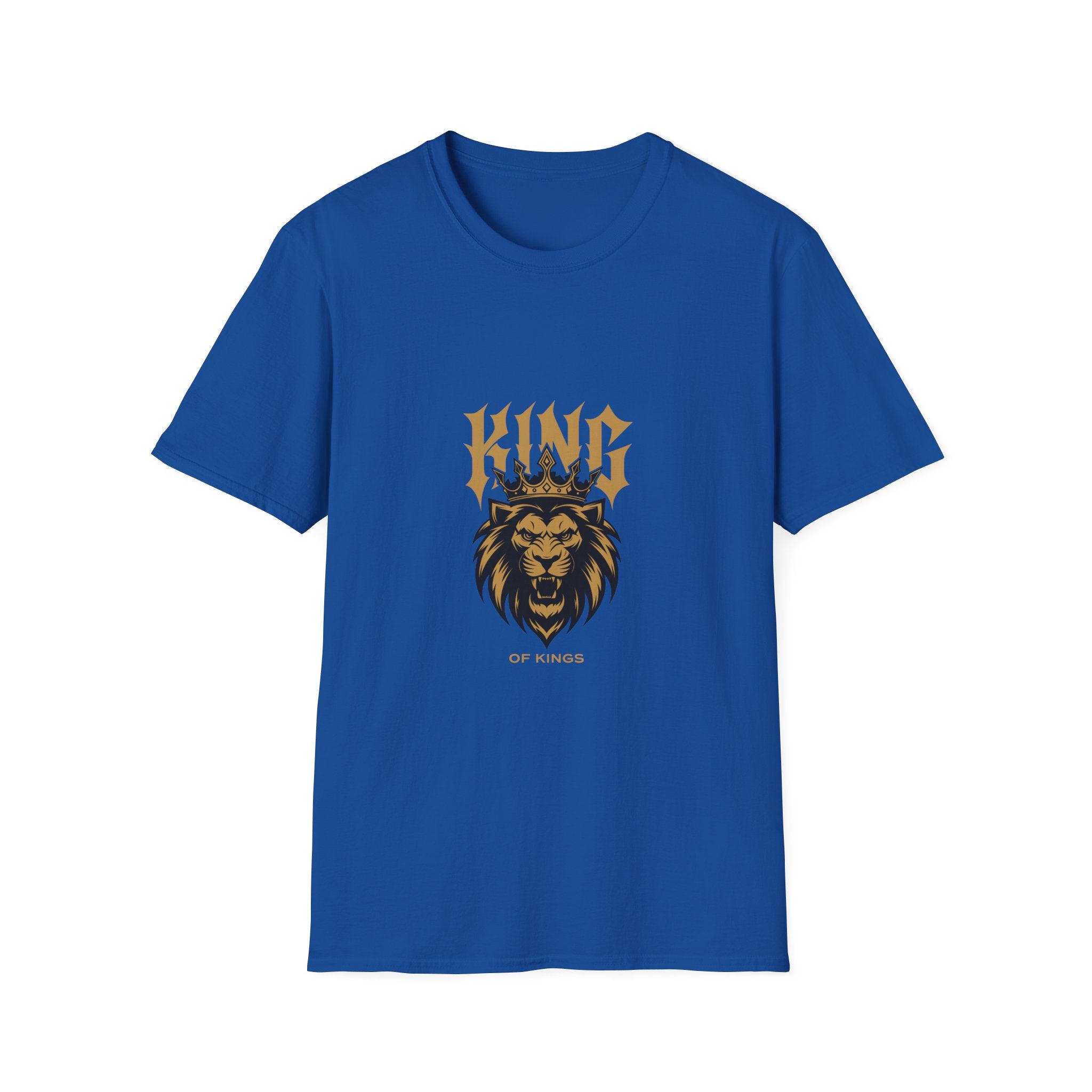 King of kings - golden lion design T-shirt