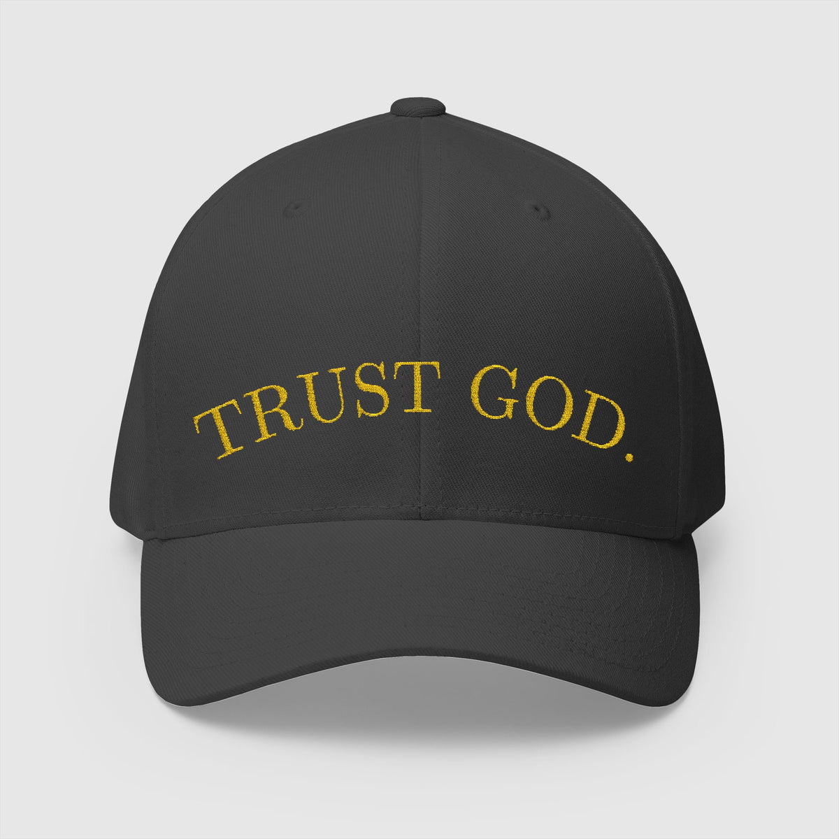 Trust God Embroidery Cap
