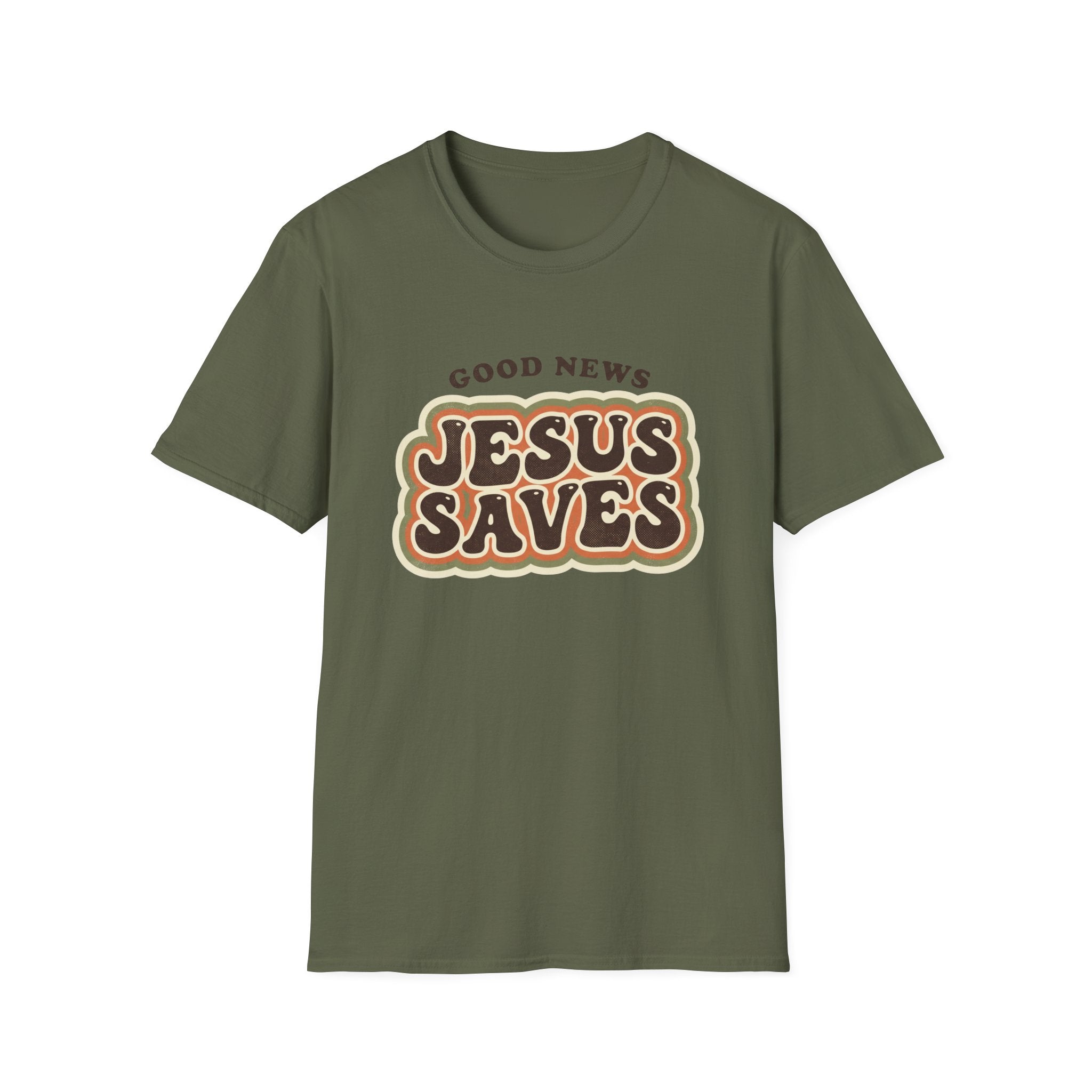 Good news, Jesus saves T-shirt