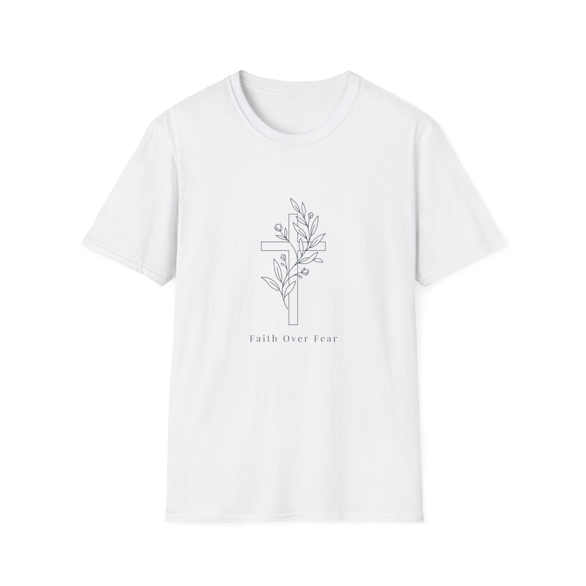 Faith over fear - Cross T-shirt