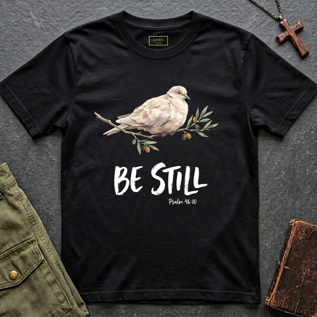 Be still painted style T-shirt