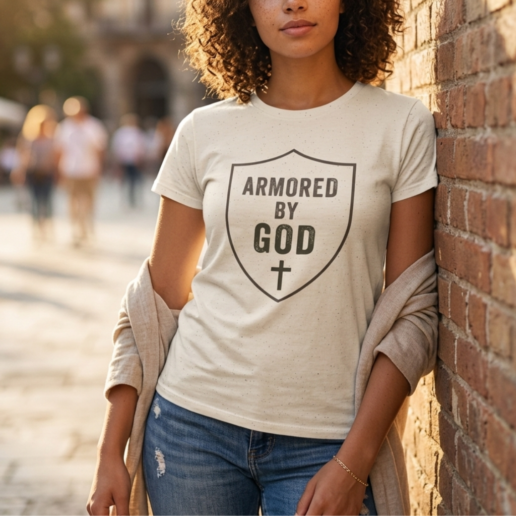 Armored by God T-shirt