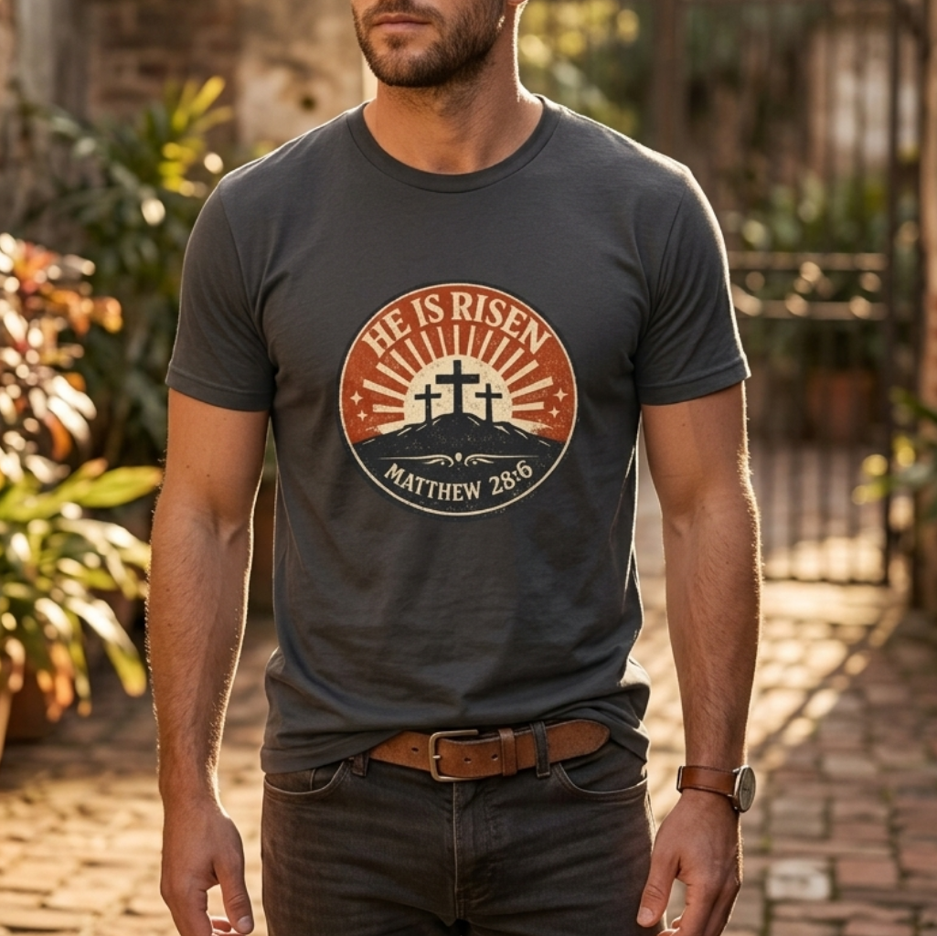 He is risen T-shirt