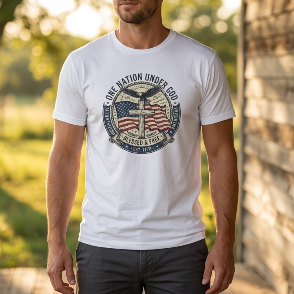 One nation under God T-shirt