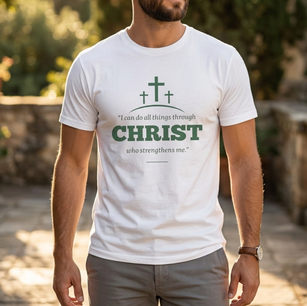 i can do all things through christ who strengthens me T-shirt