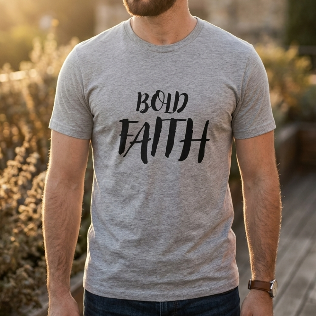 Bold faith T-shirt