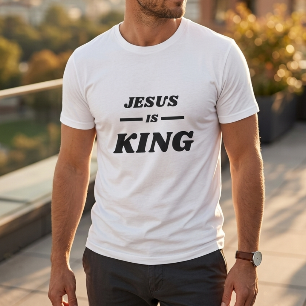 Jesus is king T-shirt