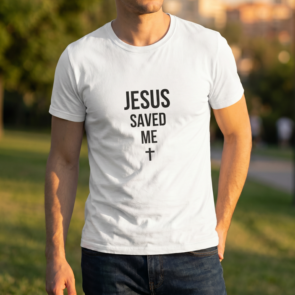 Jesus saves me T-shirt