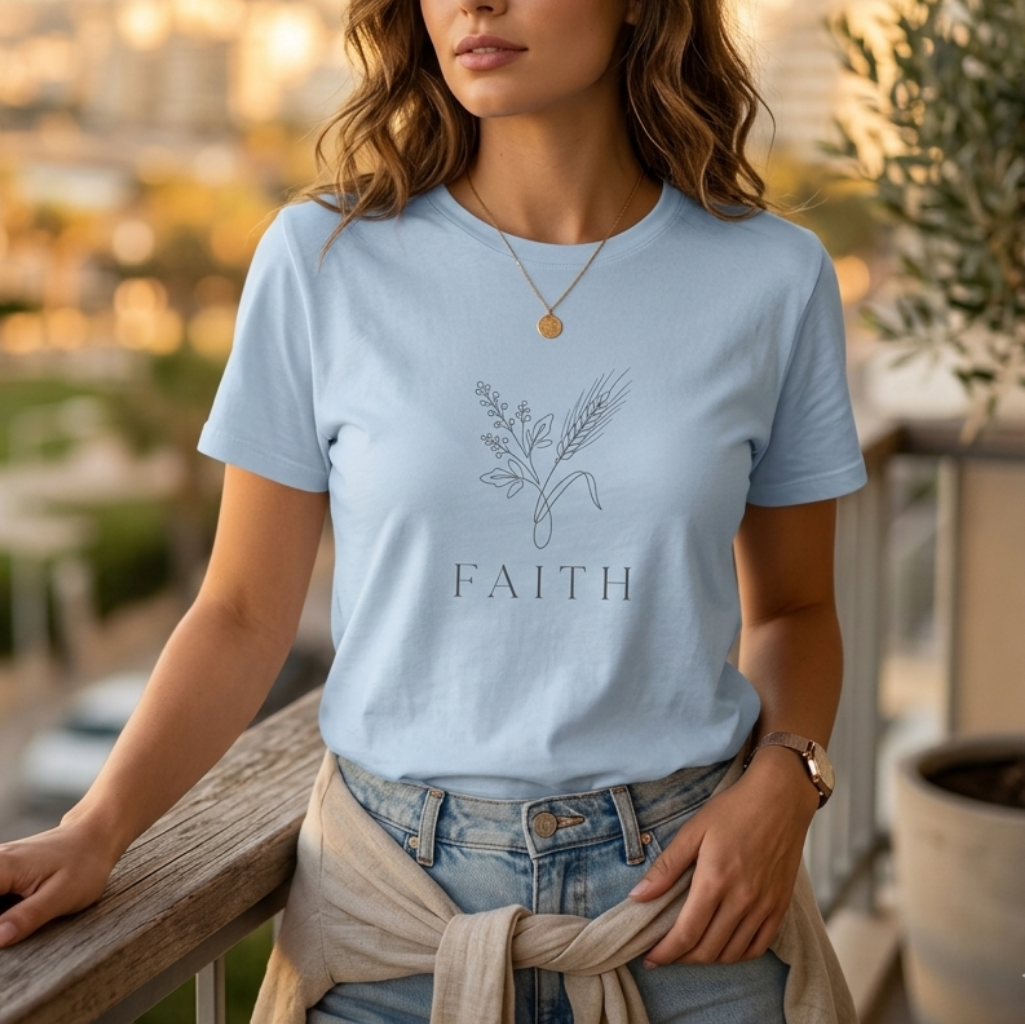 Faith plant T-shirt