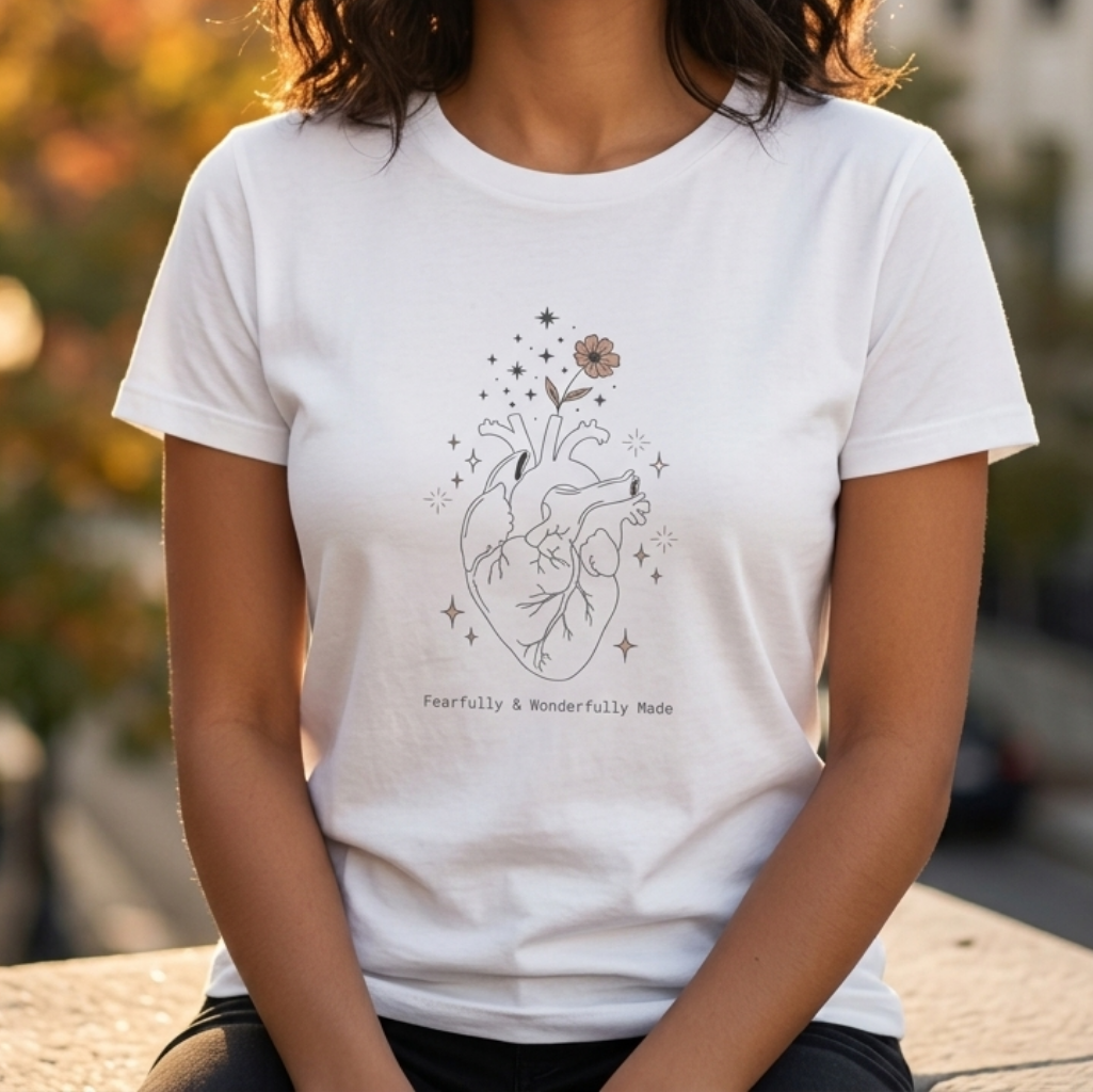 Fearfully and wonderfully made T-shirt