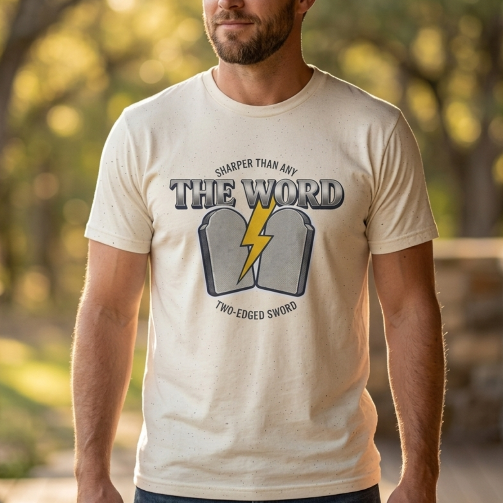 The word, sharper than any two-edged sword T-shirt