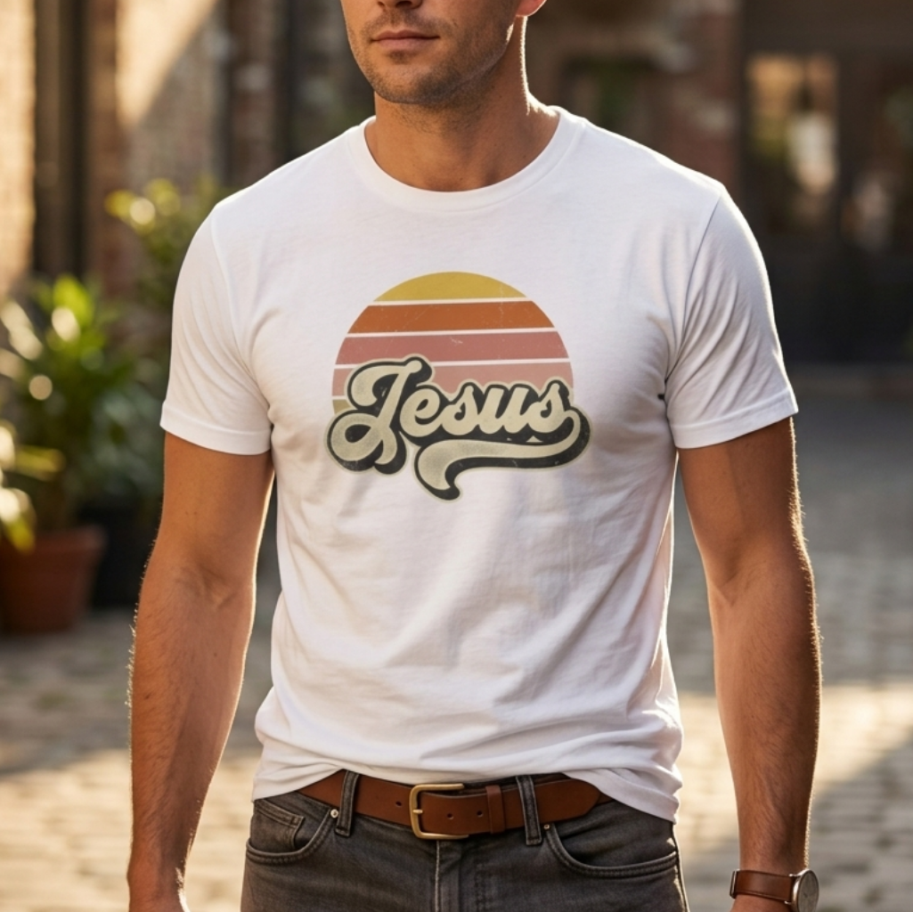 Jesus - Colorful design T-shirt