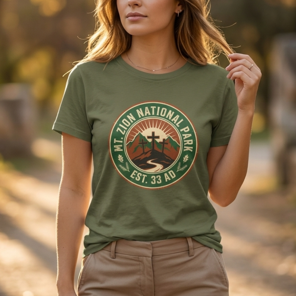 Mt. Zion national park T-shirt