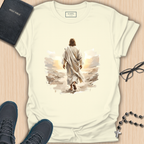 He Walked First T-shirt