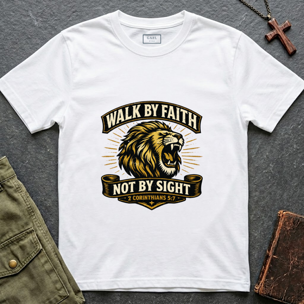 Walk By Faith Not By Sight T-shirt