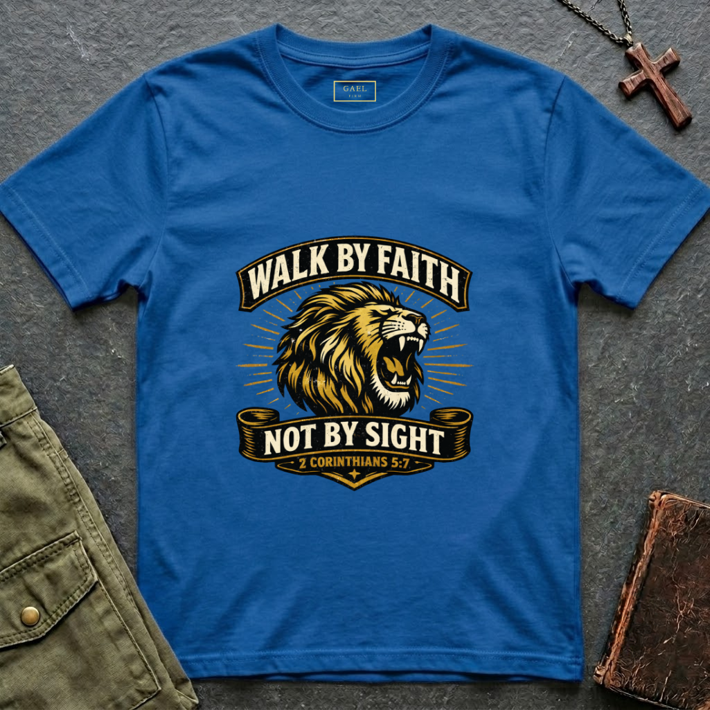 Walk By Faith Not By Sight T-shirt