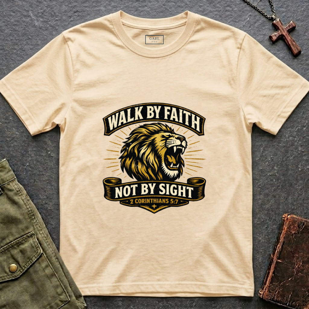Walk By Faith Not By Sight T-shirt