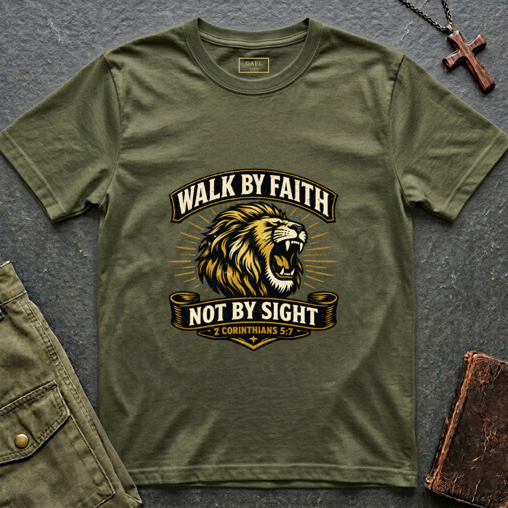 Walk By Faith Not By Sight T-shirt