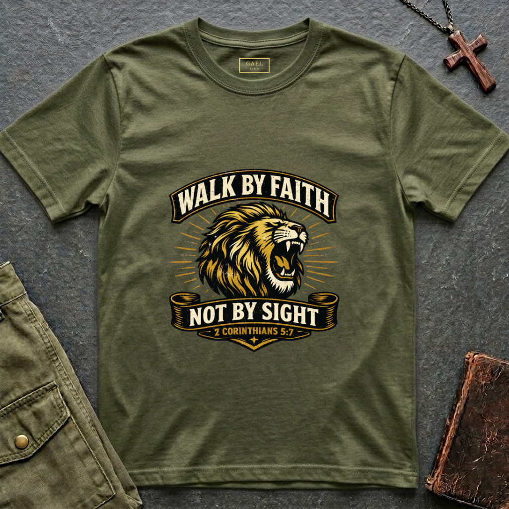 Walk By Faith Not By Sight T-shirt