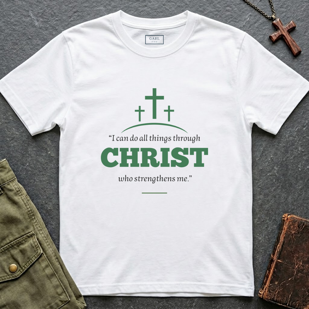 i can do all things through christ who strengthens me T-shirt