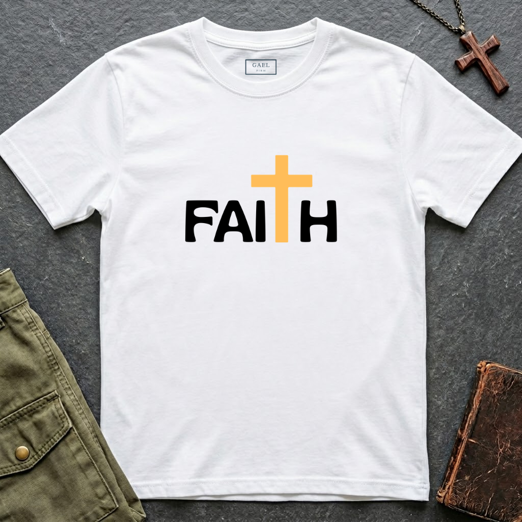 Faith cross T-shirt