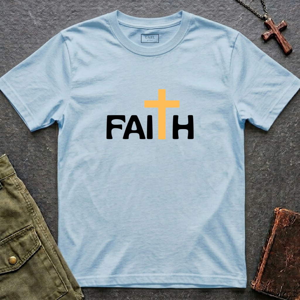 Faith cross T-shirt