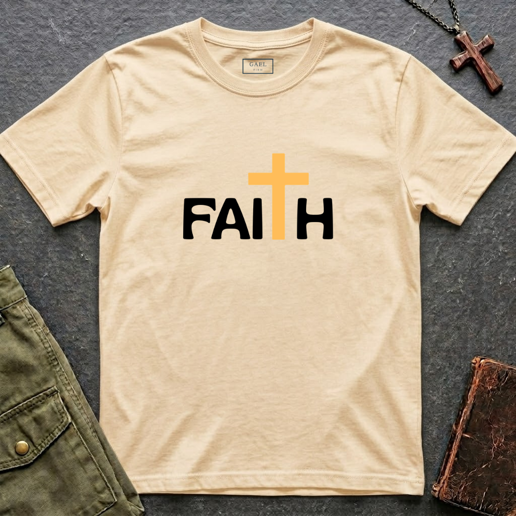 Faith cross T-shirt