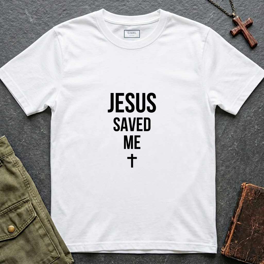 Jesus saves me T-shirt