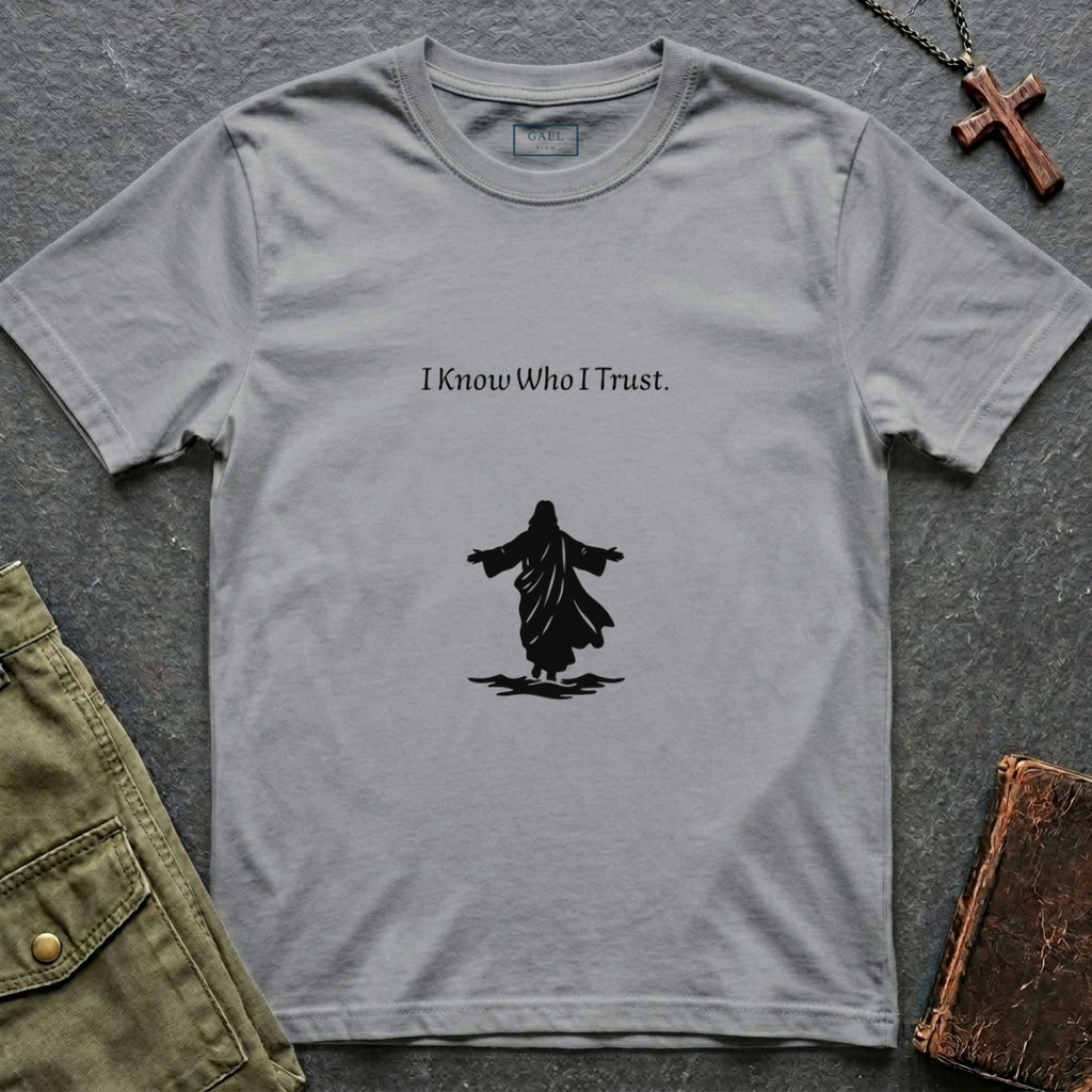 I know who I trust T-shirt