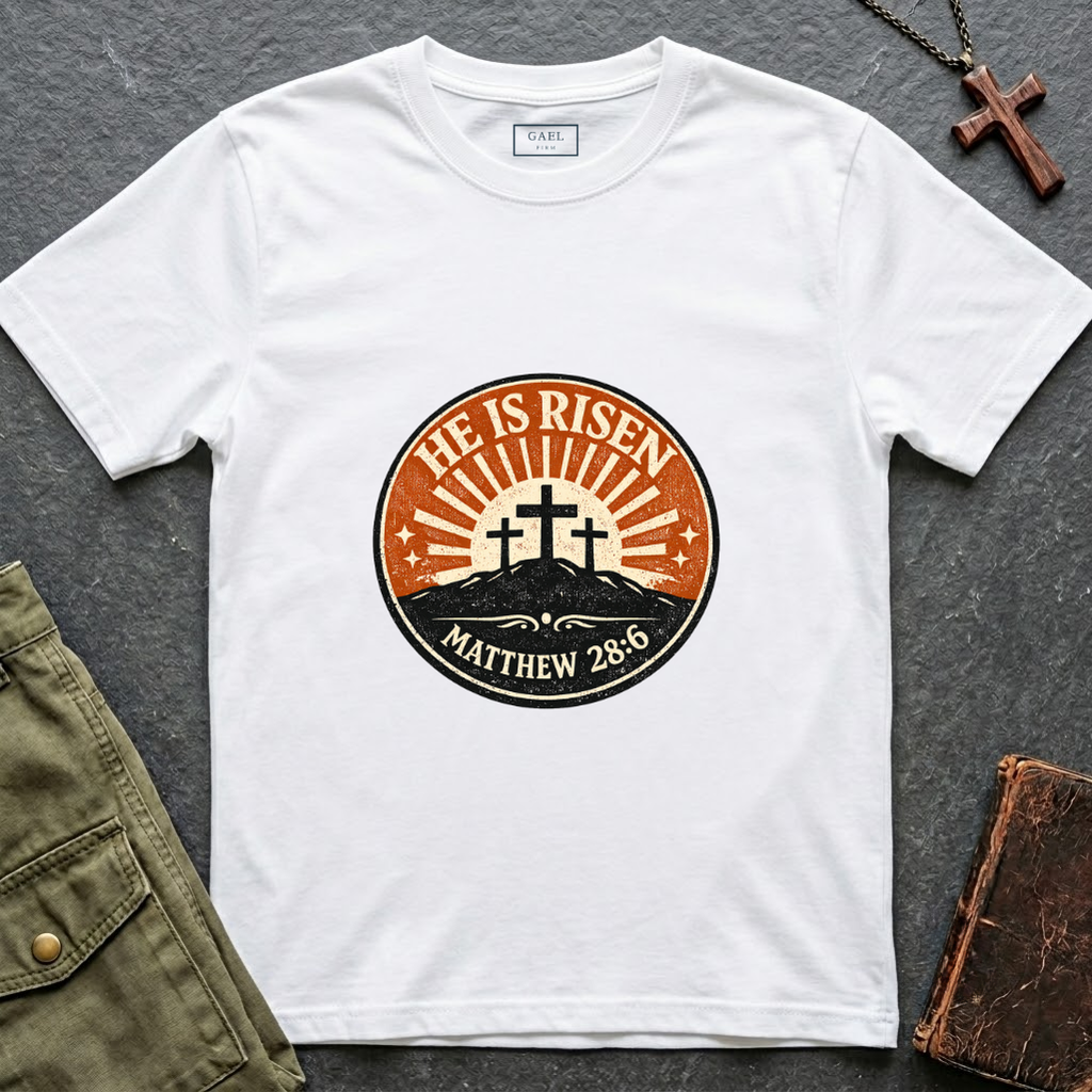 He is risen T-shirt